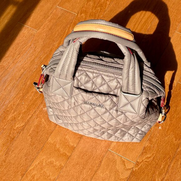 MZ Wallace Small Sutton Deluxe in the color Morning Dove - Picture 4 of 15